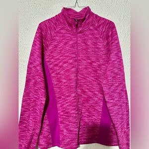 Women's Hot Pink Athletic Running Jacket